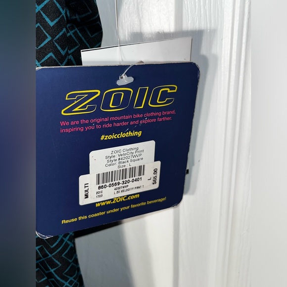 ZOIC Velocity Print CYCLING Shirt Women’s Bike MTB Mountain Biking Cycling - Picture 5 of 13